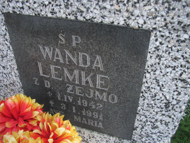 Wanda Lemke 1942 Frombork - Grobonet - Wyszukiwarka osób pochowanych