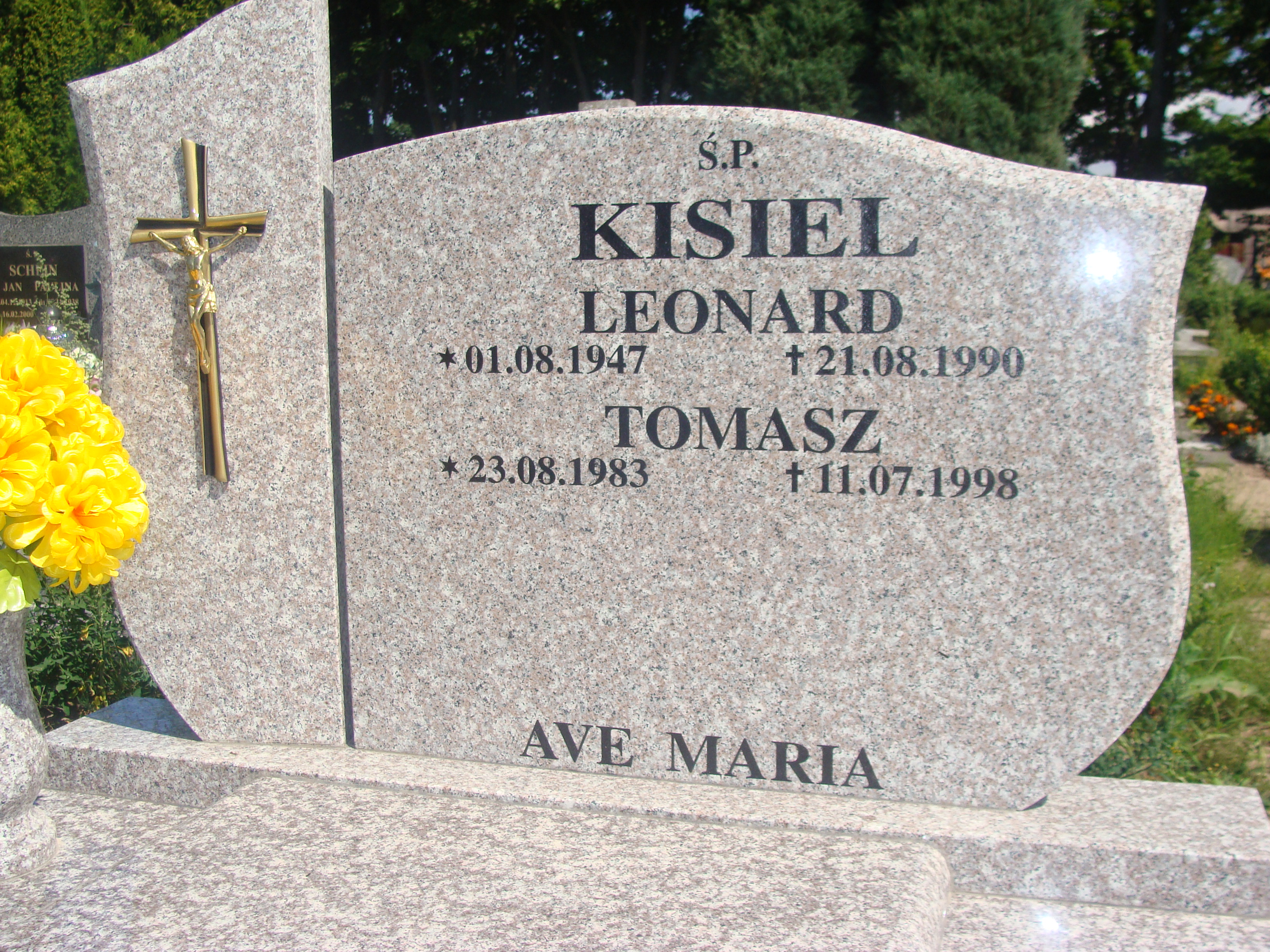 Tomasz Kisiel 1983 Frombork - Grobonet - Wyszukiwarka osób pochowanych