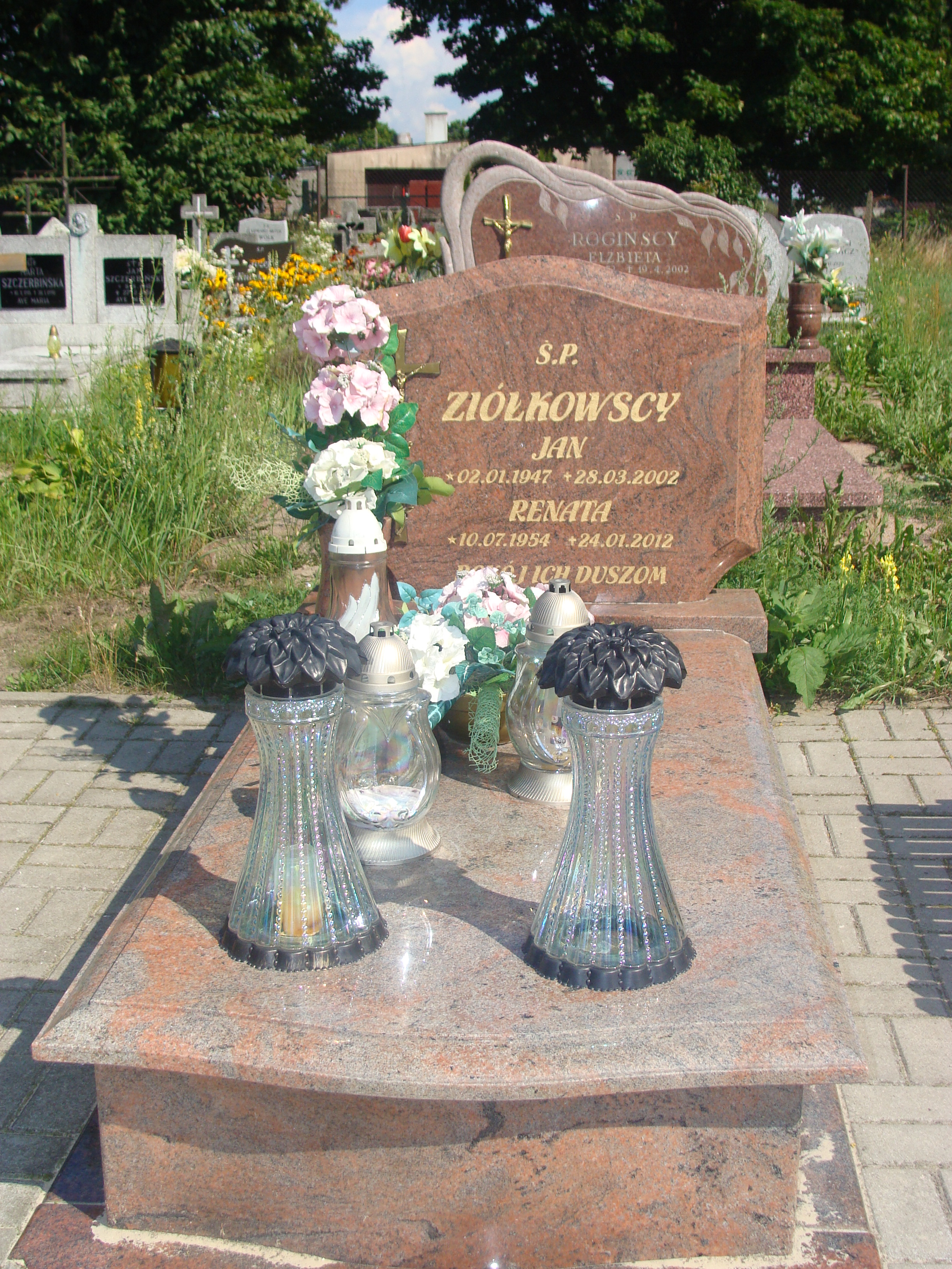 Grób Renata Ziółkowska