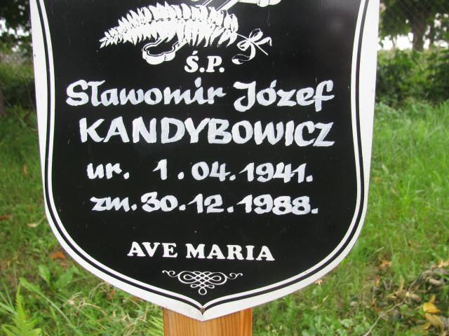 Sławomir Józef Kandybowicz 1941 Frombork - Grobonet - Wyszukiwarka osób pochowanych