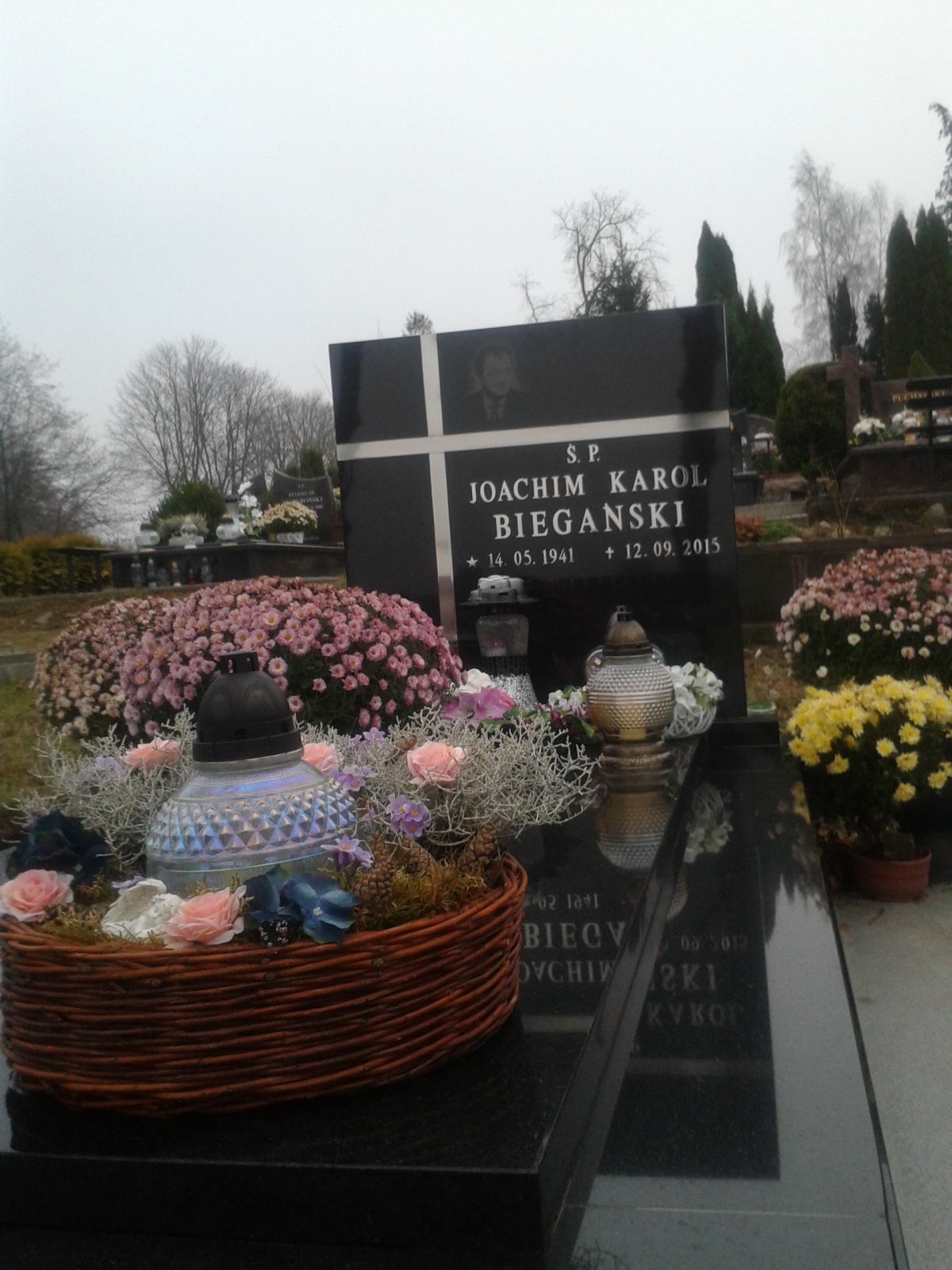 Joachim Karol Biegański 1941 Frombork - Grobonet - Wyszukiwarka osób pochowanych