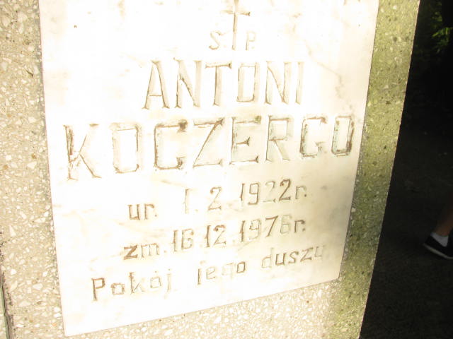 Antoni Koczergo 1922 Frombork - Grobonet - Wyszukiwarka osób pochowanych