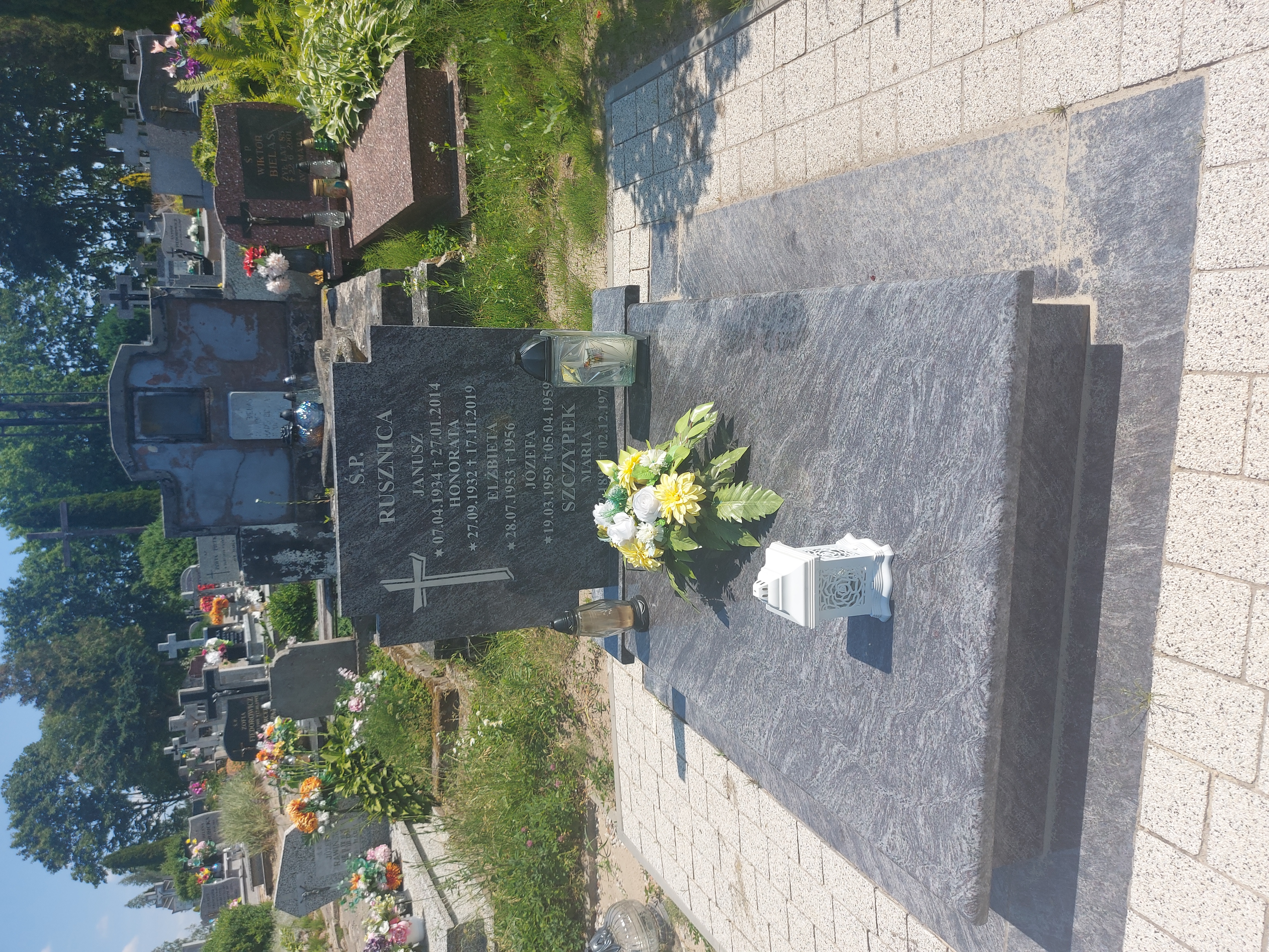 Elżbieta Rusznica 1953 Frombork - Grobonet - Wyszukiwarka osób pochowanych