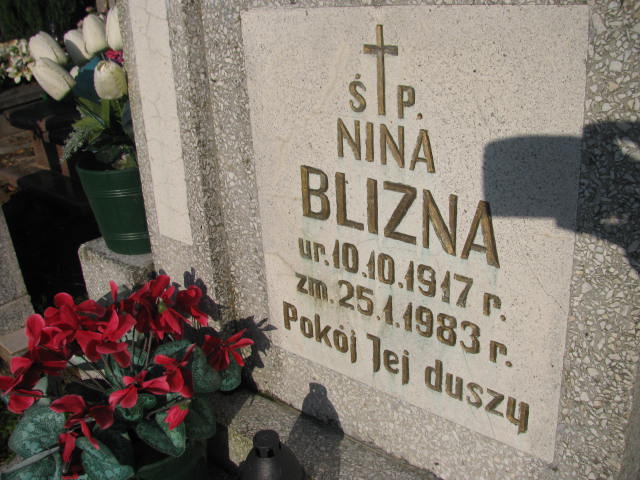 Nina Blizna 1917 Frombork - Grobonet - Wyszukiwarka osób pochowanych