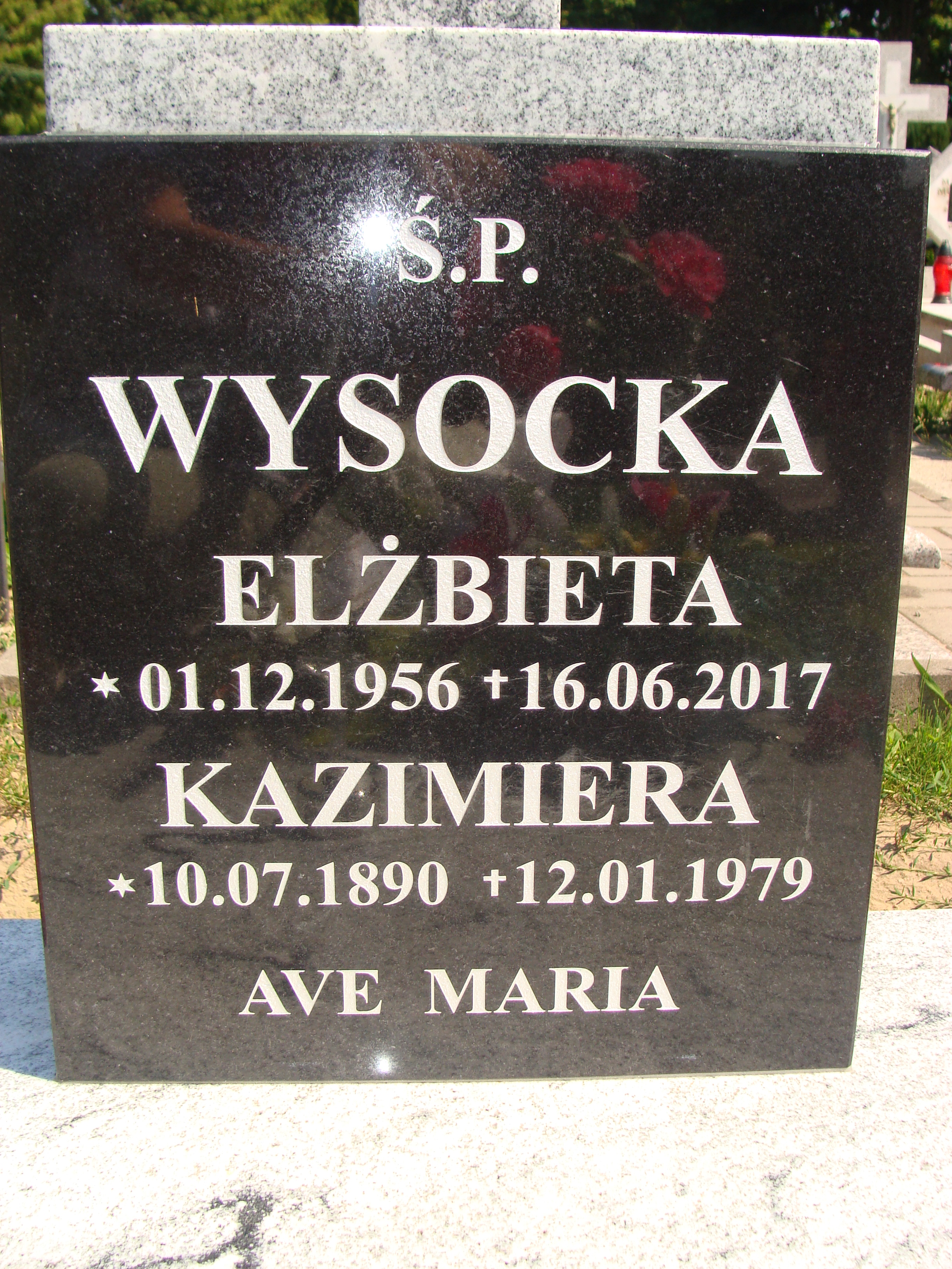 Elżbieta Wysocka 1956 Frombork - Grobonet - Wyszukiwarka osób pochowanych