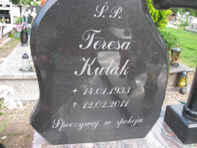 Teresa Kułak 1933 Frombork - Grobonet - Wyszukiwarka osób pochowanych
