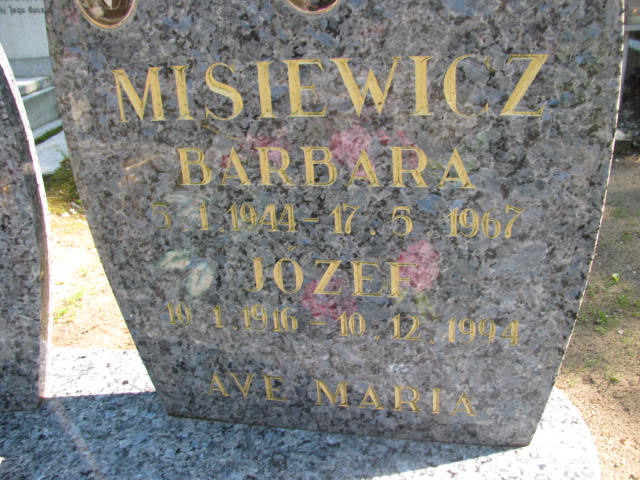 Barbara Misiewicz 1944 Frombork - Grobonet - Wyszukiwarka osób pochowanych