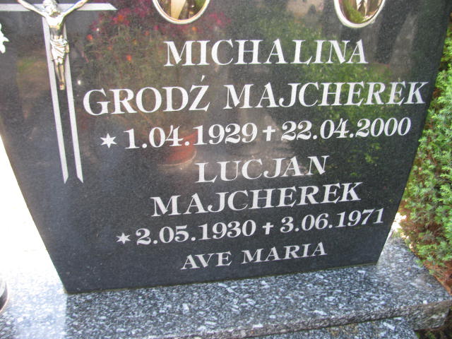 Michalina Grodź Majcherek 1929 Frombork - Grobonet - Wyszukiwarka osób pochowanych