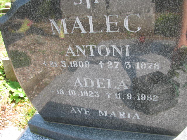 Antoni Malec 1909 Frombork - Grobonet - Wyszukiwarka osób pochowanych