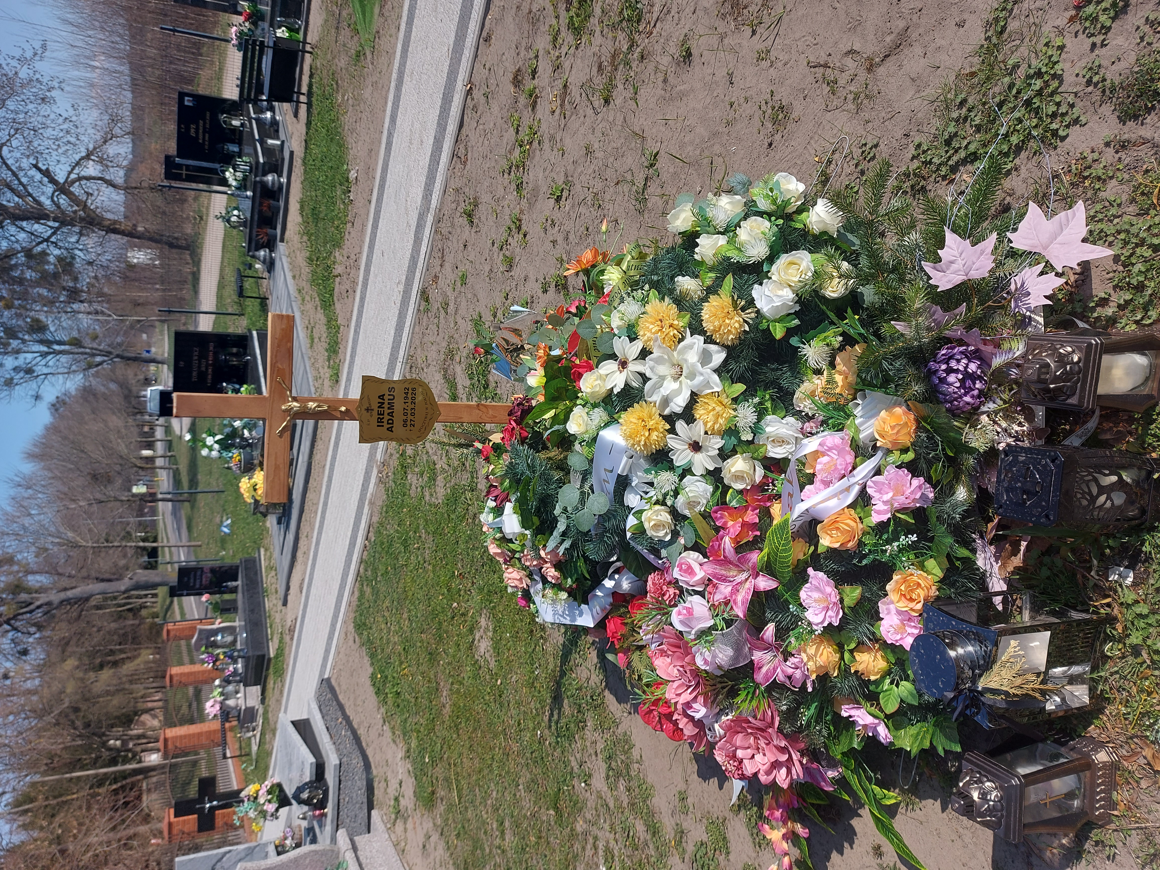 Irena Adamus 1942 Frombork - Grobonet - Wyszukiwarka osób pochowanych